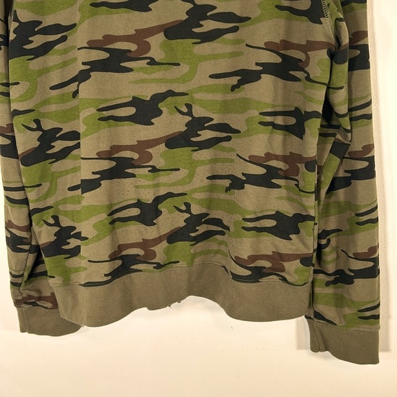 Univibe Military Army Camo Women’s Size XL Green & Black Zip Up Jacket Blazer - Picture 12 of 14